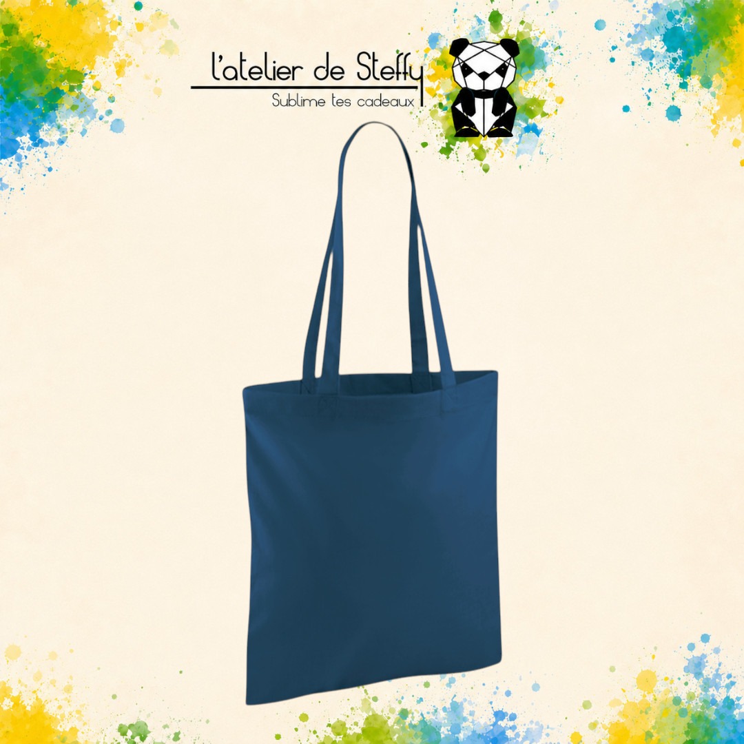Tote bag Pétrole