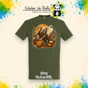 Tee-shirt Zhom army - Café automnal