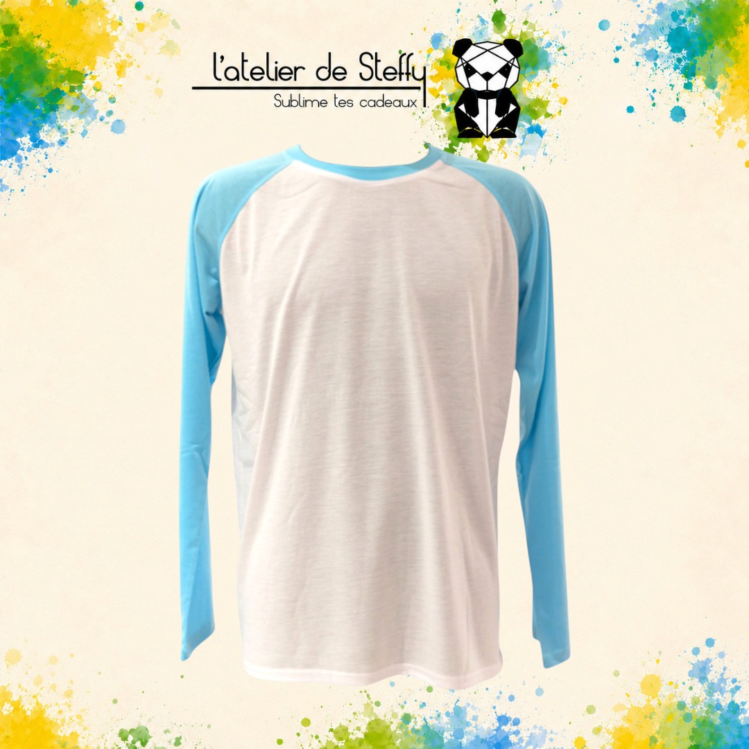 Tee-shirt manches longues Adam personnalisé - Bicolore – Image 9