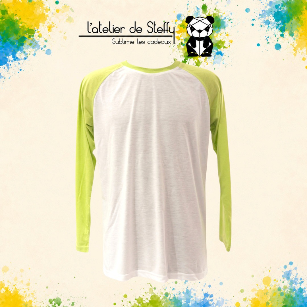 Tee-shirt manches longues Adam personnalisé - Bicolore – Image 10