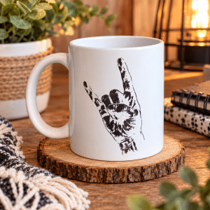Mug - Doigts de metal